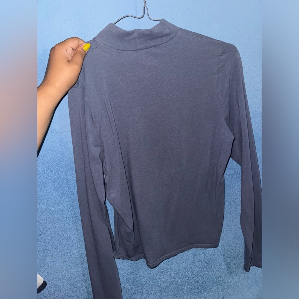 CROP LONG SLEEVE SHIRT